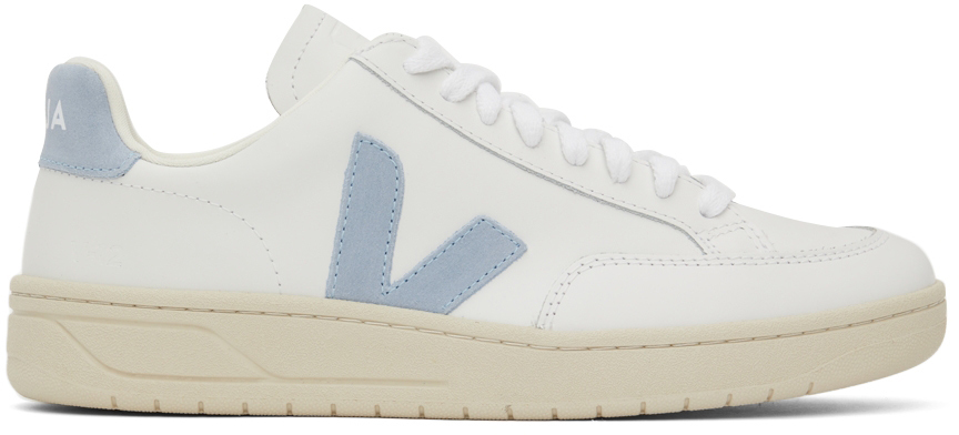 Veja White & Blue V-12 Sneakers VEJA