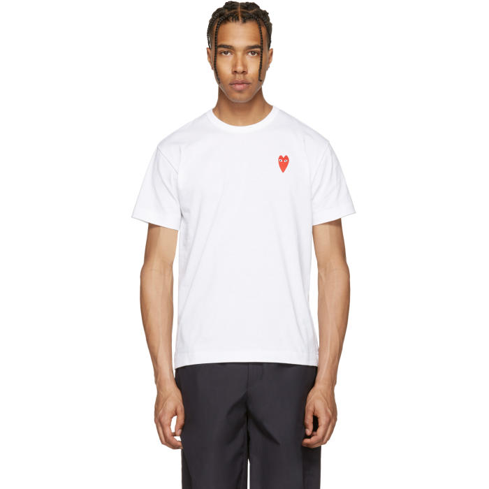 comme des garçons play cardigan