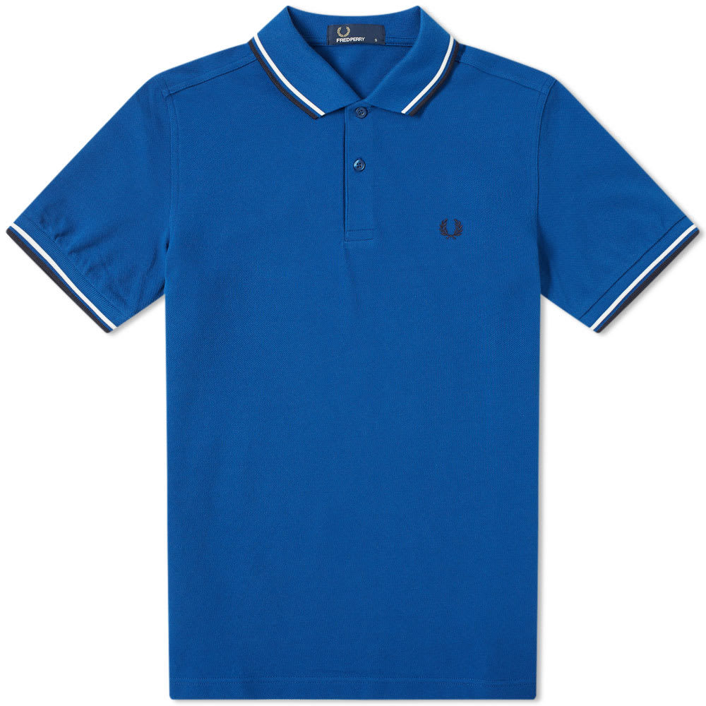 Melodrama labyrint Museum Fred Perry Slim Fit Twin Tipped Polo Fred Perry x Raf Simons