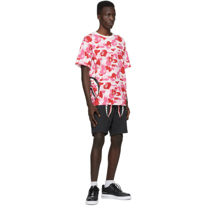 bape pink camo t shirt