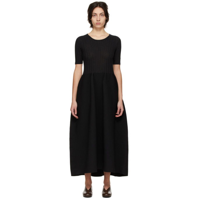 CFCL Black Knit Pottery Dress CFCL