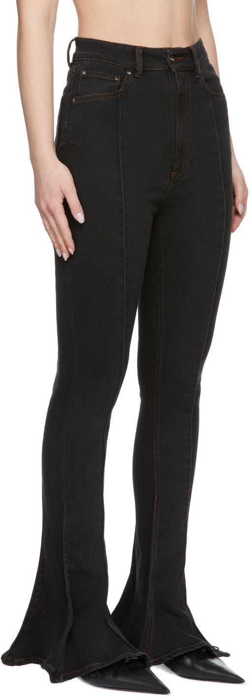 Y/Project Black Classic Trumpet Jeans Y/Project