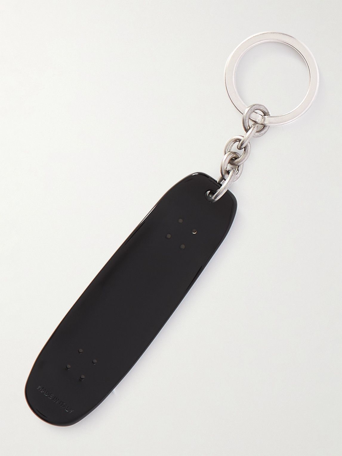 SAINT LAURENT - Skate PLEXIGLAS and Silver-Tone Key Fob Saint Laurent