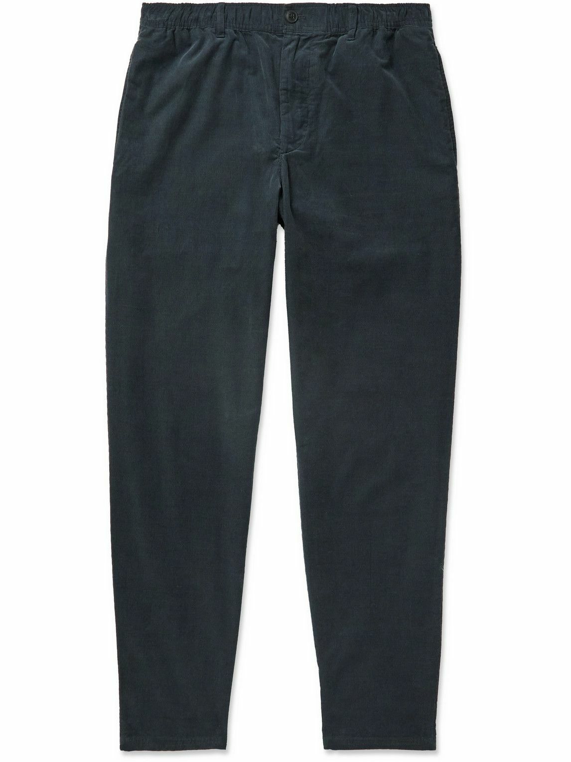 Club Monaco StraightLeg CottonCorduroy Trousers Blue Club Monaco