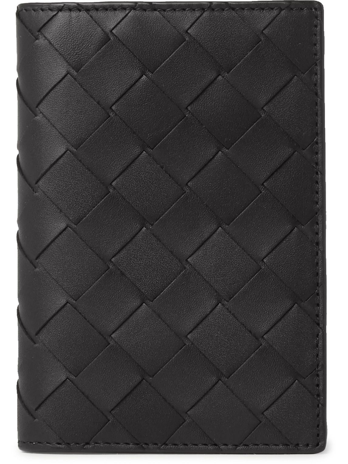 Bottega Intrecciato Leather Passport Cover Bottega