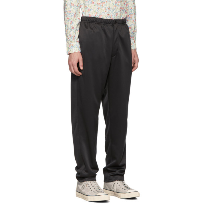 Engineered Garments Black Fleece Jog Lounge Pants Engineered Garments