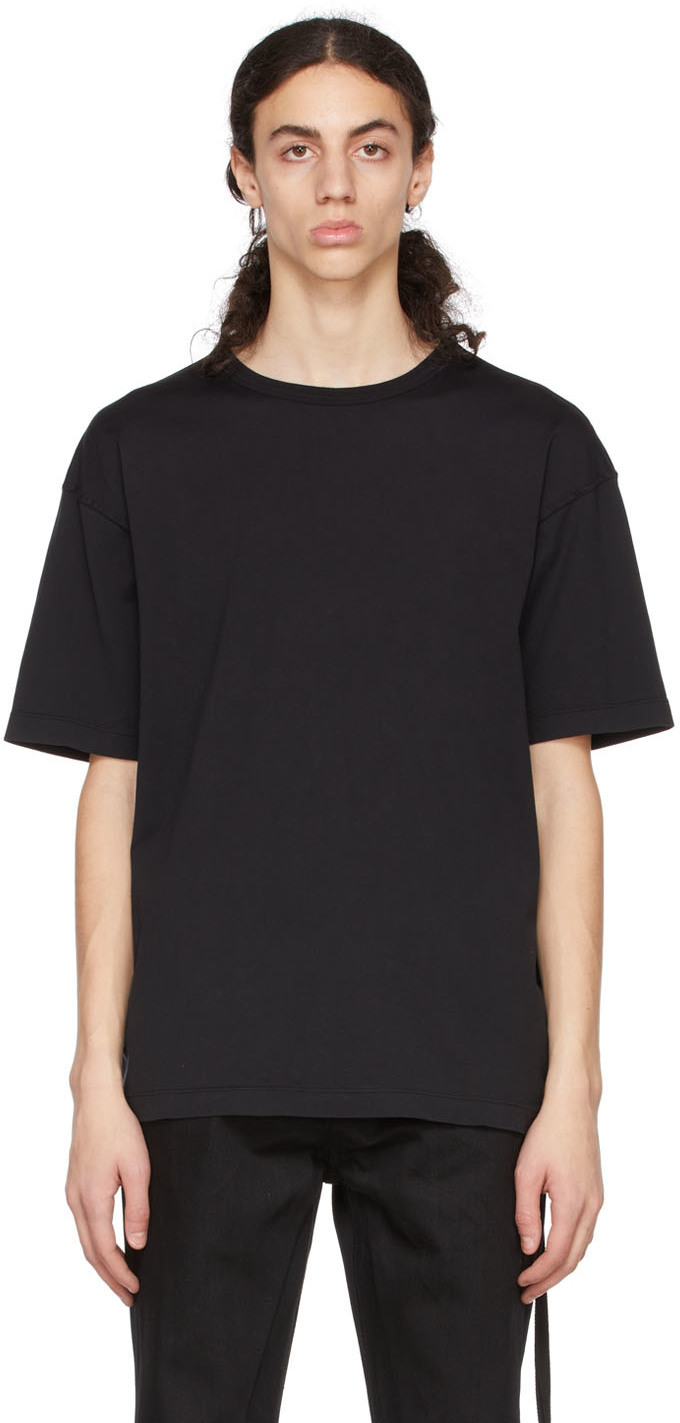 Ann Demeulemeester Black Stijn T-Shirt Ann Demeulemeester