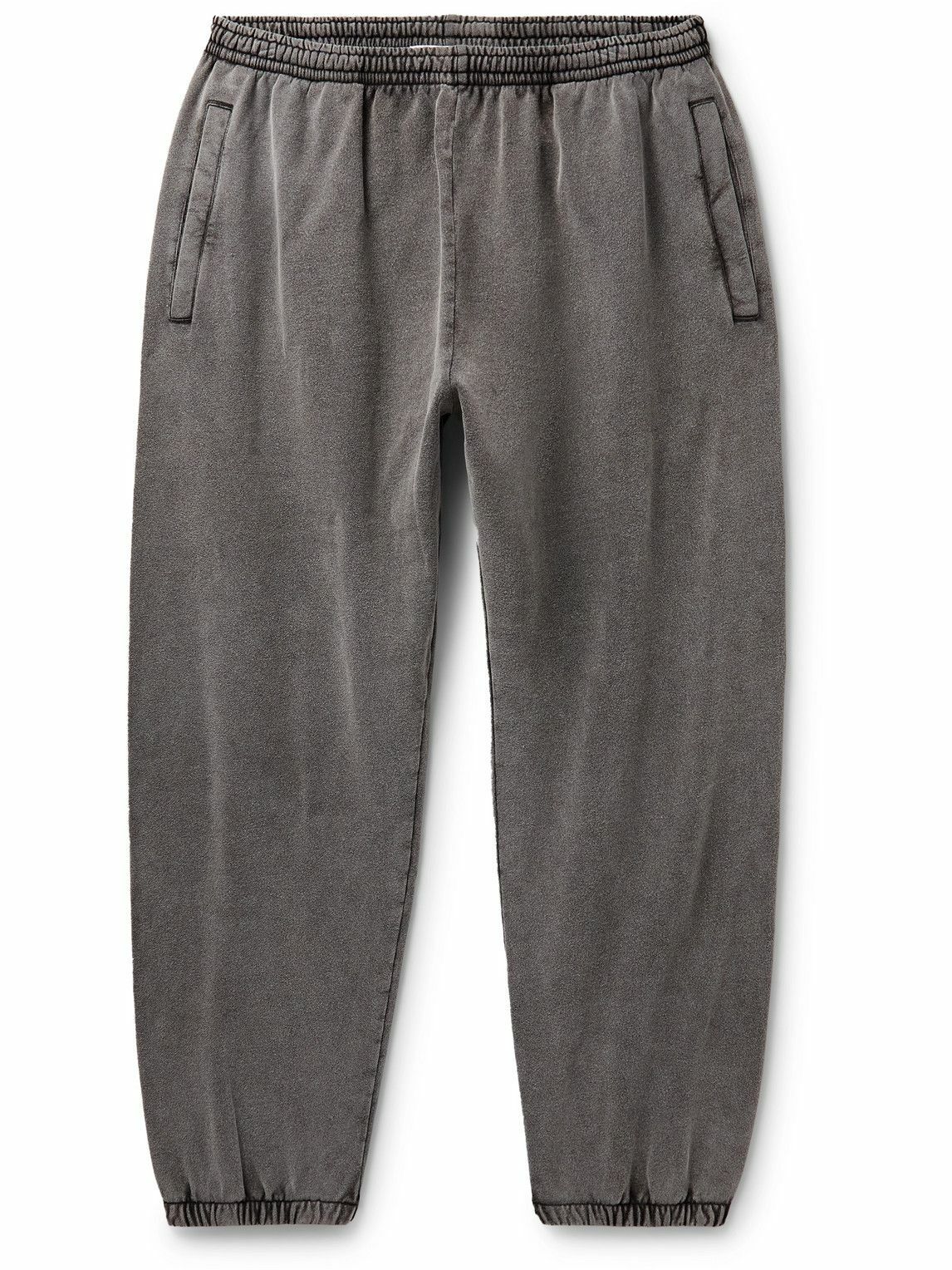 Acne Studios Tapered CottonJersey Sweatpants Gray Acne Studios