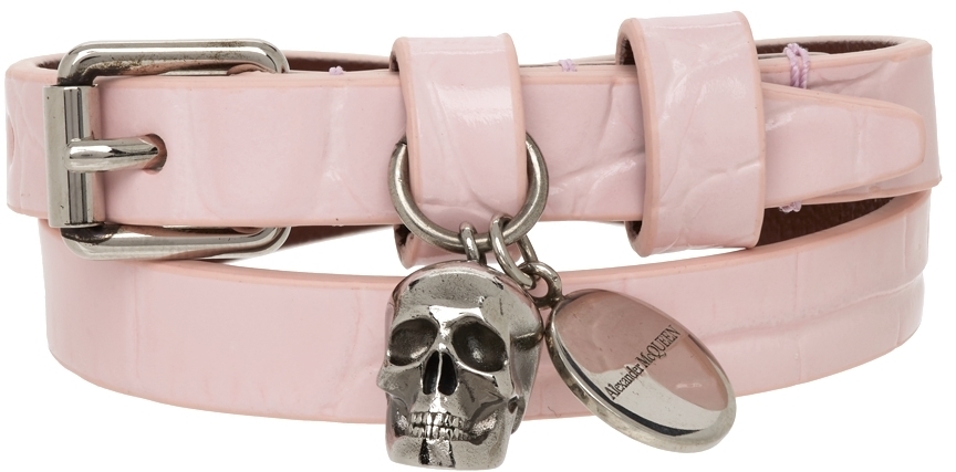 pink croc alexander mcqueen's