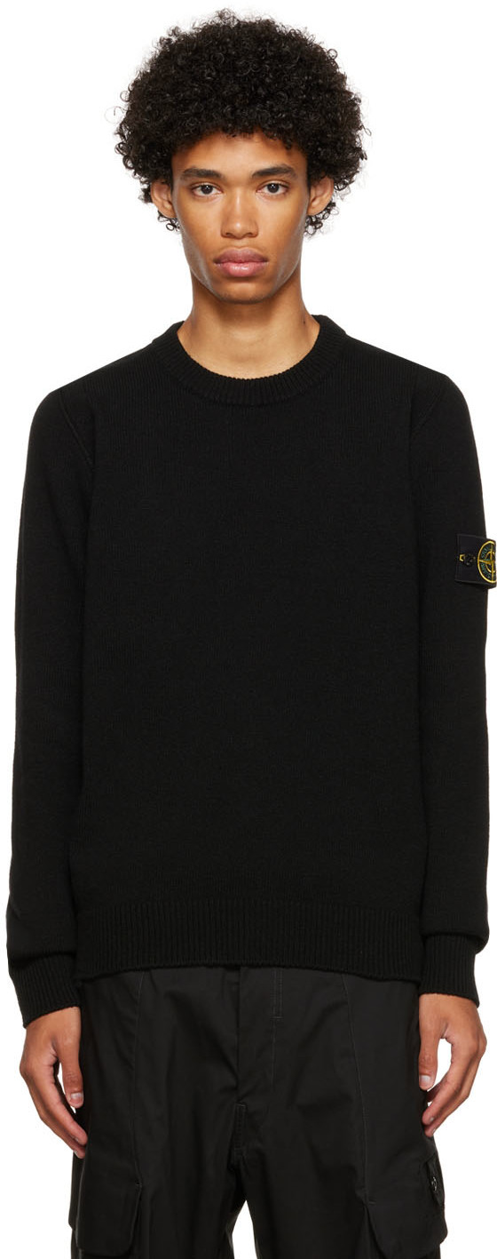 black stone island long sleeve