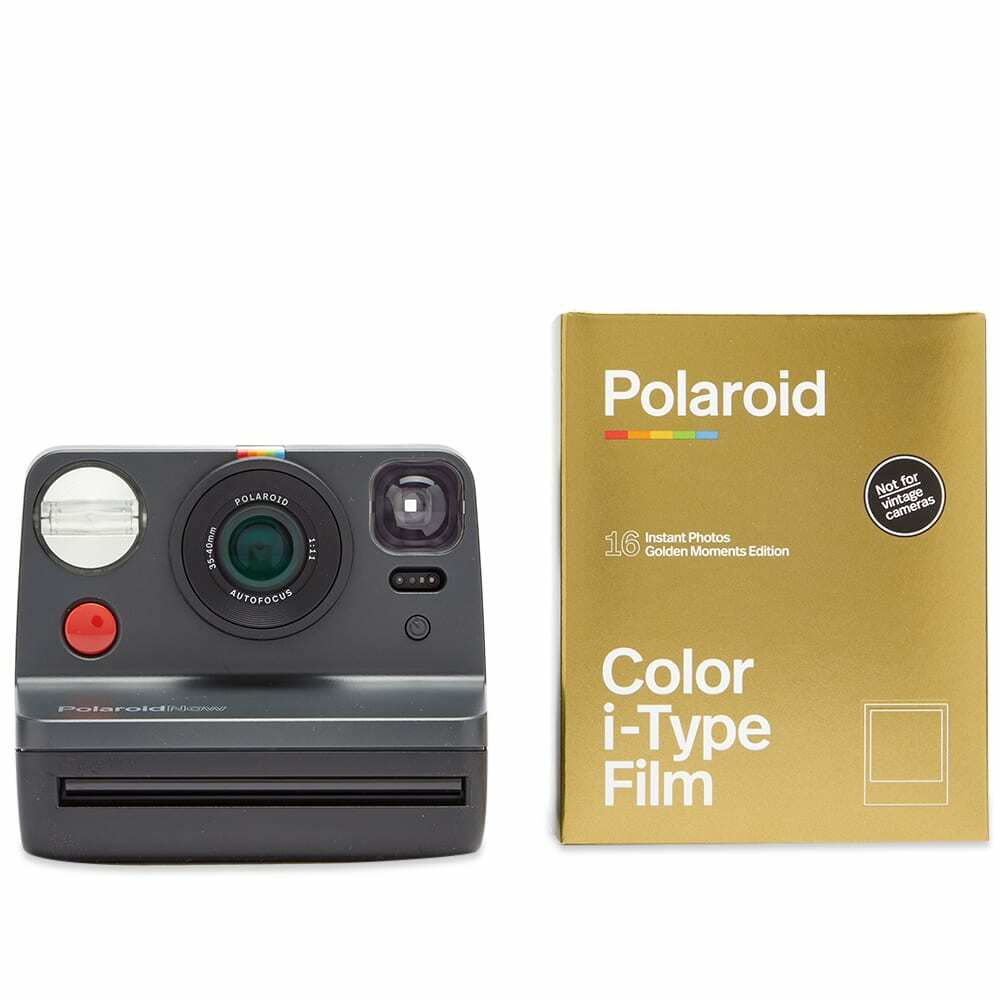 polaroid now gen 2 e box czarny golden moments edition