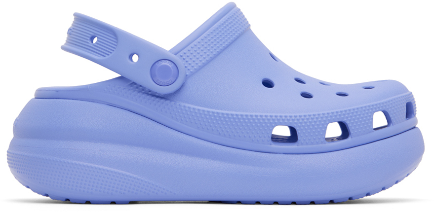 Crocs Purple Classic Platform Clogs Crocs