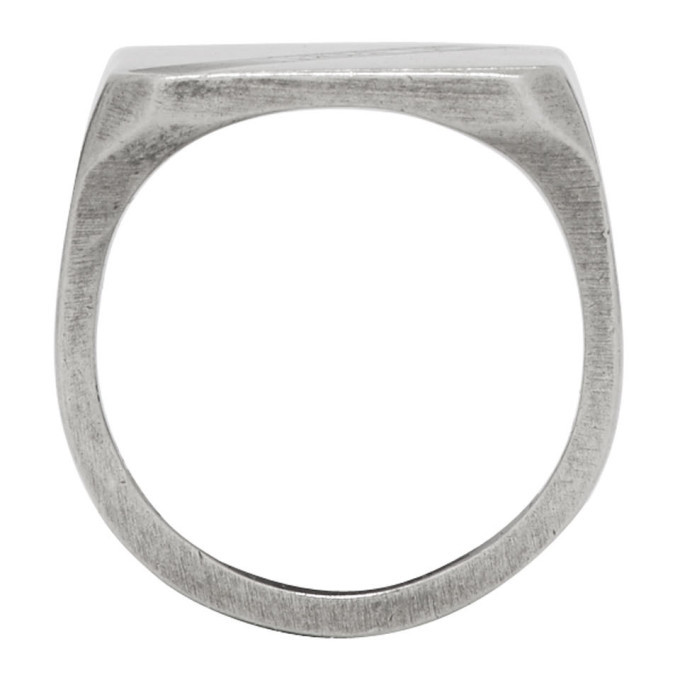 Vetements Silver Logo Ring Vetements