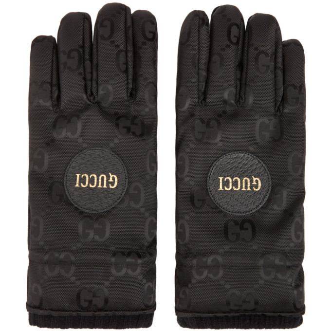 gucci monogram gloves