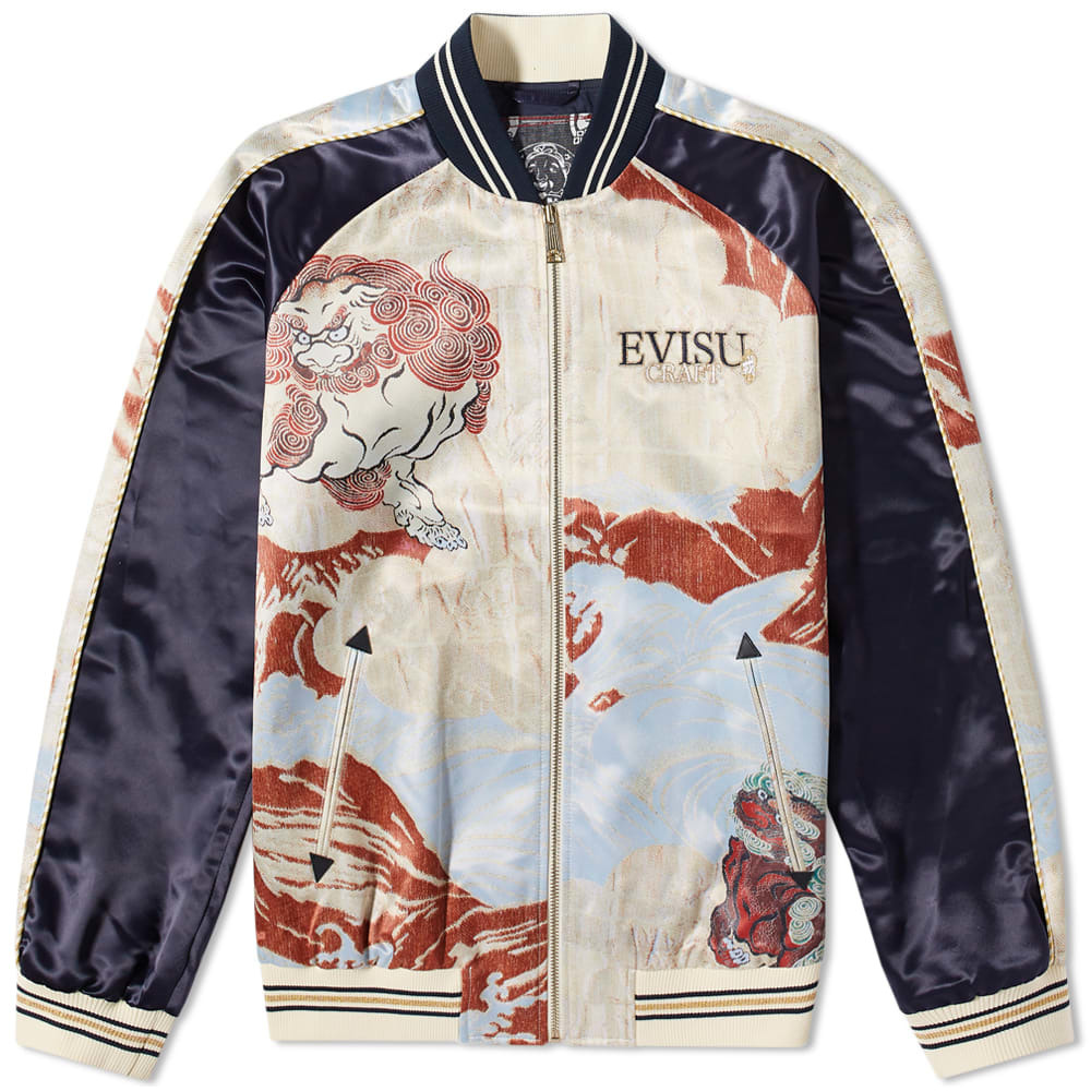 Evisu Brocade Pattern Souvenir Jacket Evisu