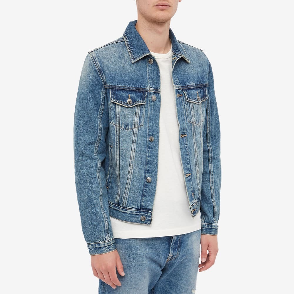 Ksubi Men's Classic Denim Jacket in Chronicle Ksubi