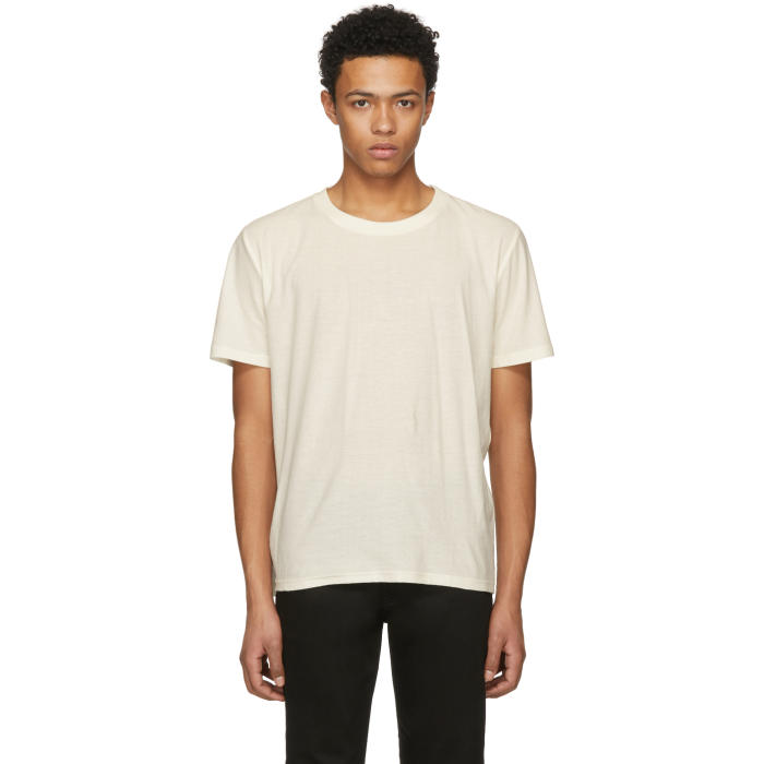 Saint Laurent Off-White Saint Laurent 1971 Back T-Shirt Saint Laurent