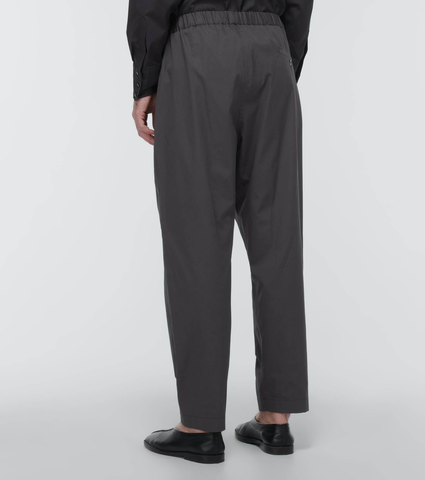 Lemaire Pleated cotton pants Lemaire