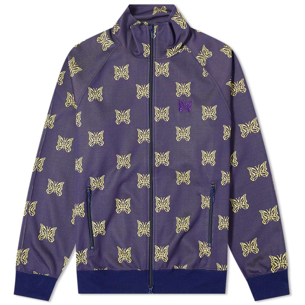 Needles Jacquard Butterfly Track Jacket Needles
