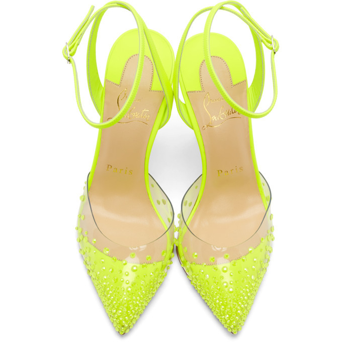 Christian Louboutin Yellow PCV 