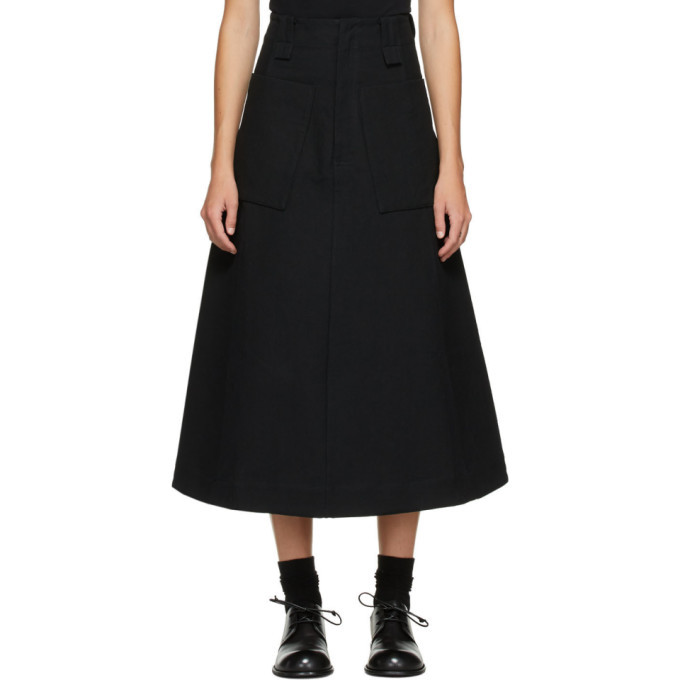 Toogood Black The Conductor Skirt Toogood