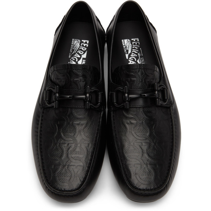 Salvatore Ferragamo Black Gancini 