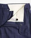 Brooks Brothers Men's Regent-Fit Windowpane Wool Twill Suit Pants | Blue
