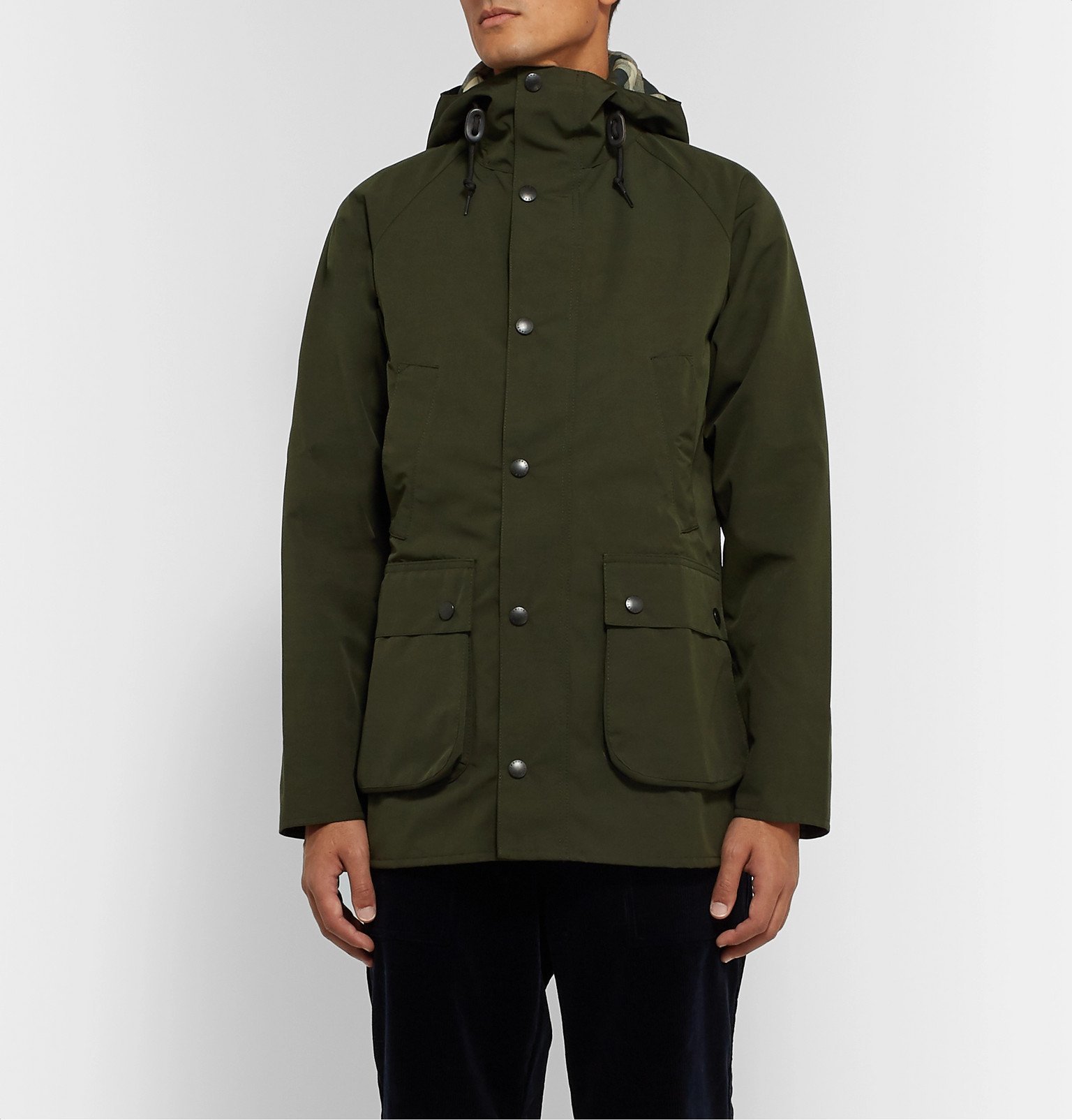 Barbour - Bedale Slim-Fit Hooded Shell Jacket - Green