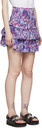 Isabel Marant Etoile Blue Naomi Mini Skirt