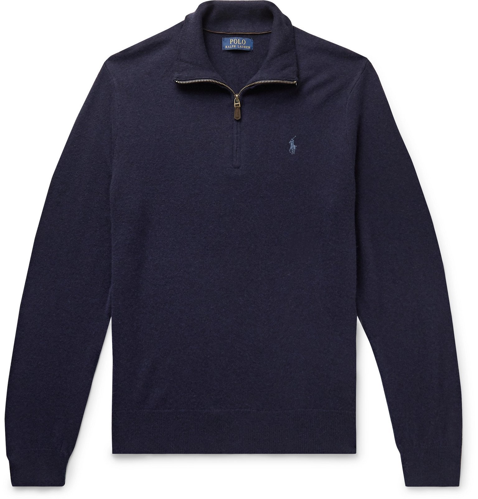 Polo Ralph Lauren - Merino Wool Half-Zip Sweater - Blue Polo Ralph Lauren
