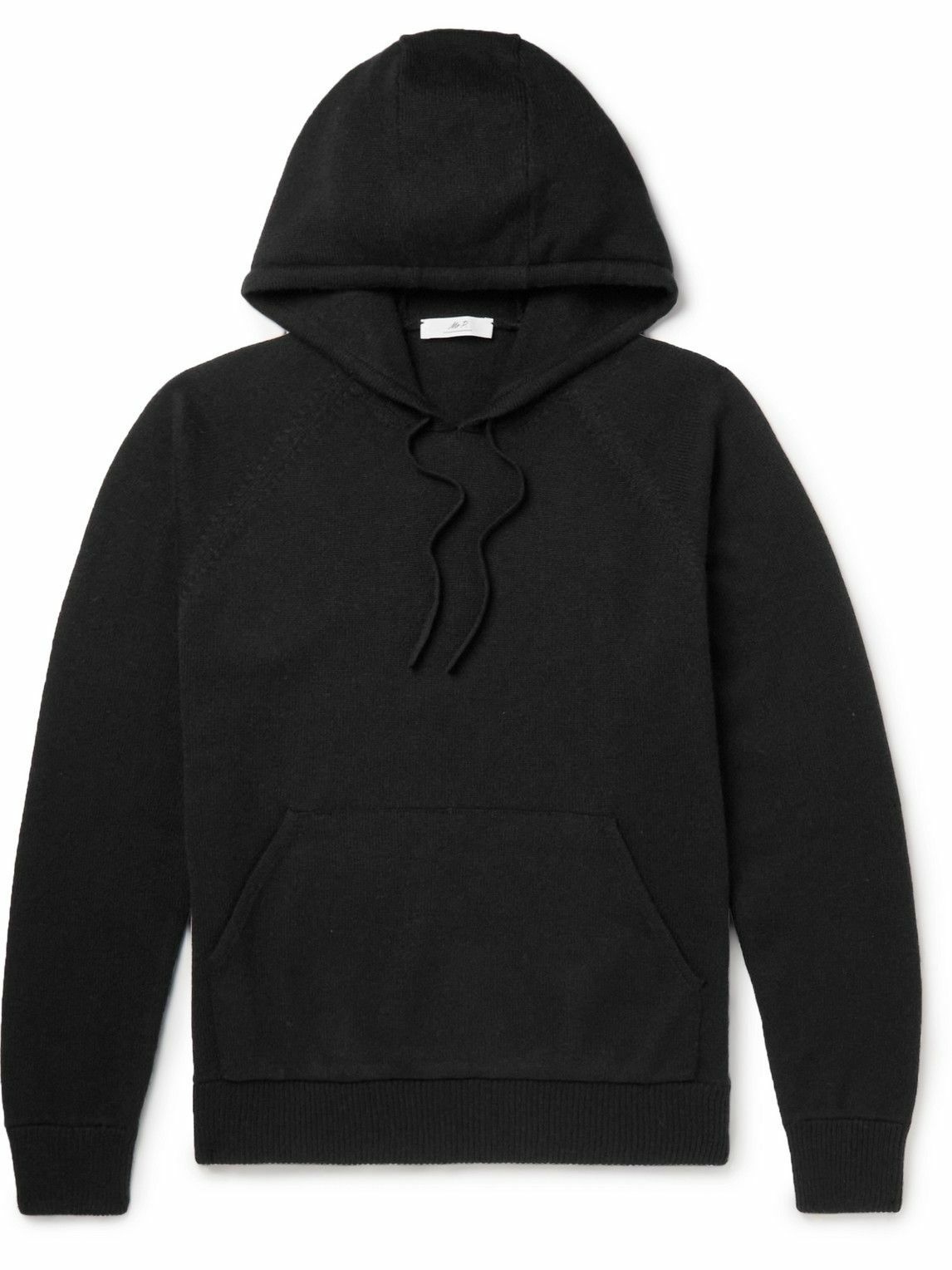 Mr P. - Cashmere Hoodie - Black Mr P.