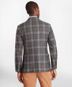 Brooks Brothers Men's Milano Fit Check Sport Coat | Light Grey