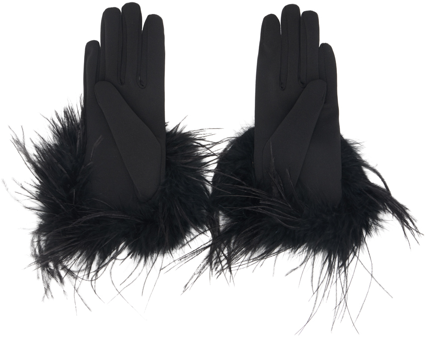 VAILLANT Black Feather Gloves
