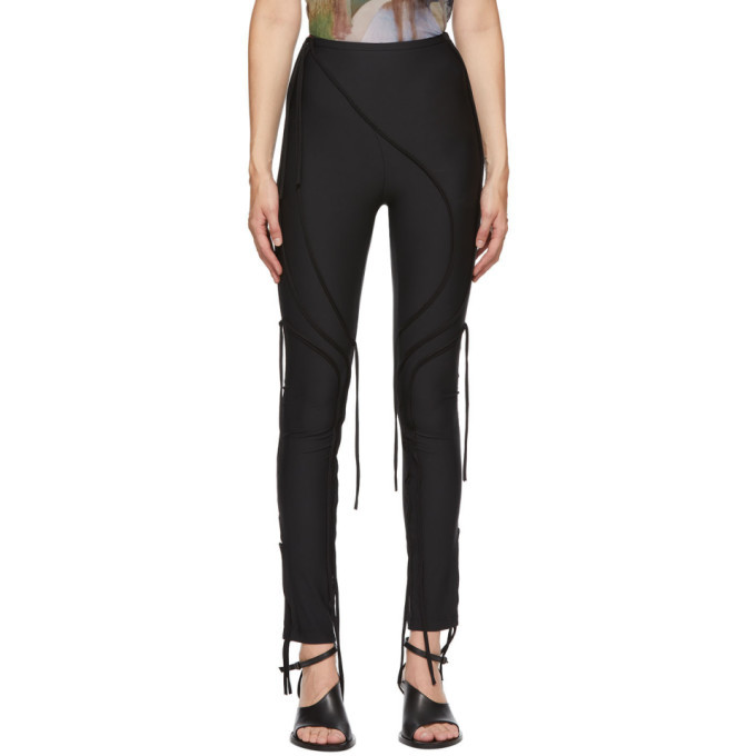 Ottolinger Black Strappy Leggings 