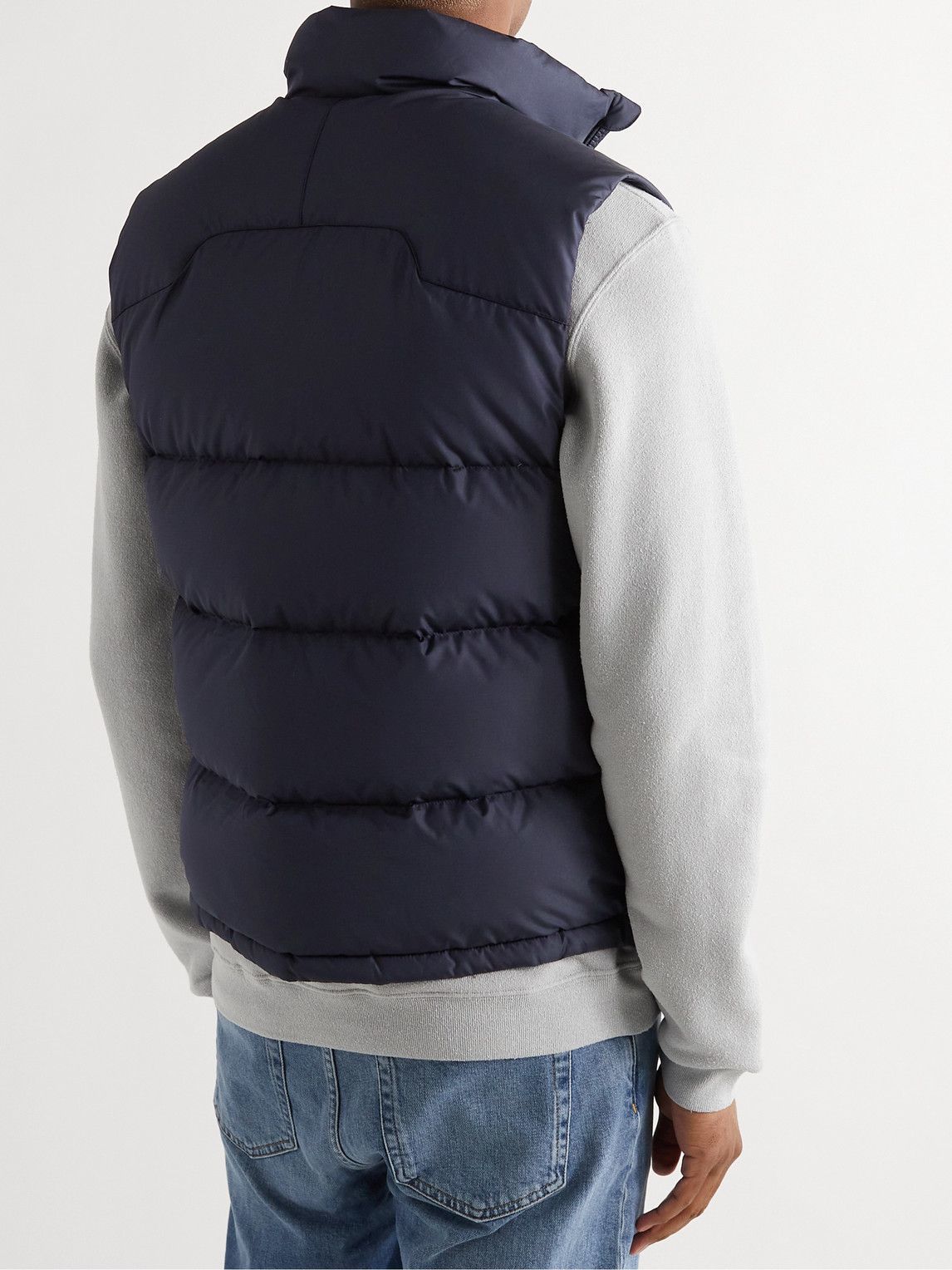 Polo Ralph Lauren - Quilted Recycled Ripstop Down Gilet - Blue