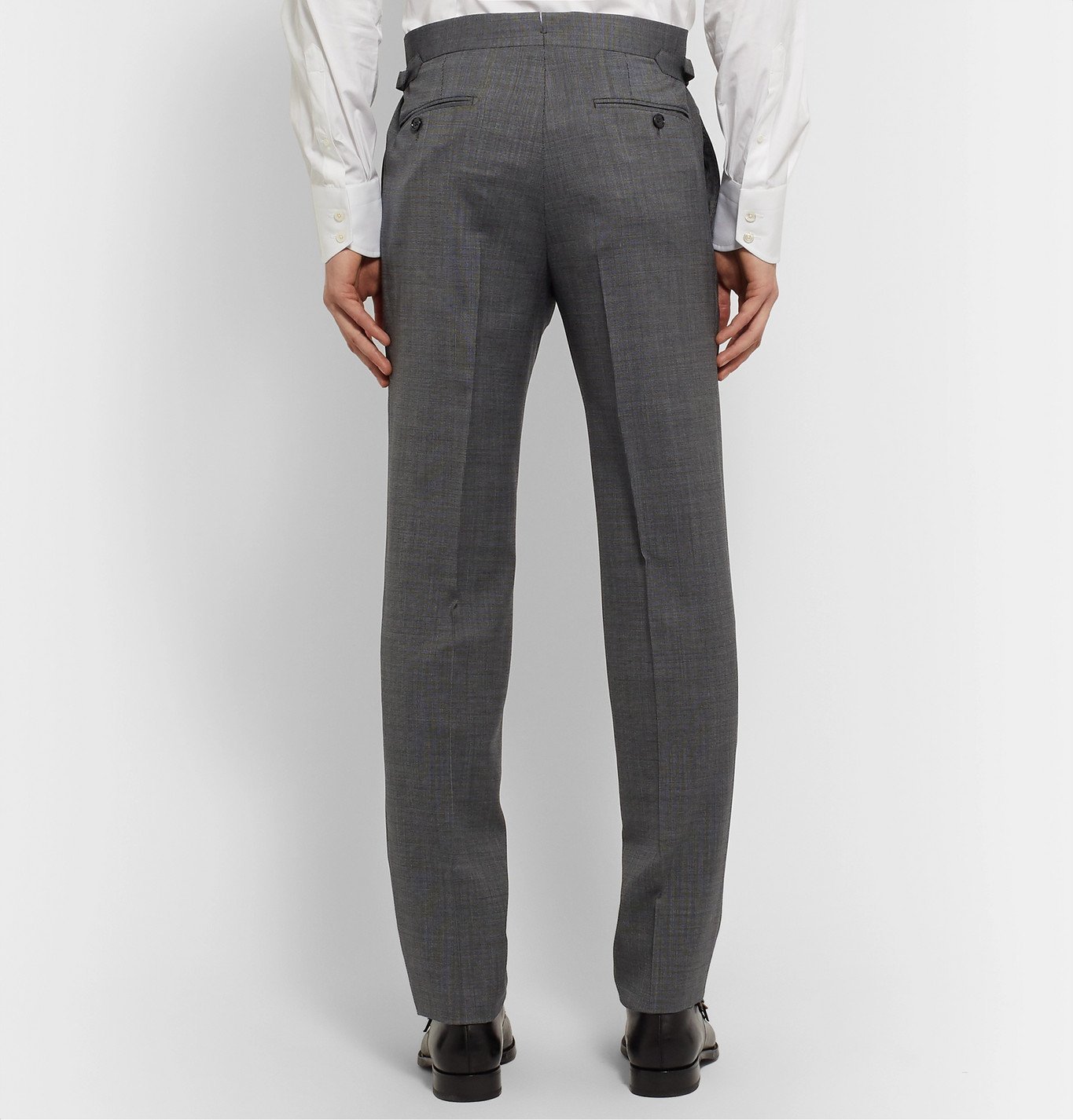 TOM FORD - O'Connor Slim Fit Wool-Blend Suit Jacket - Gray TOM FORD