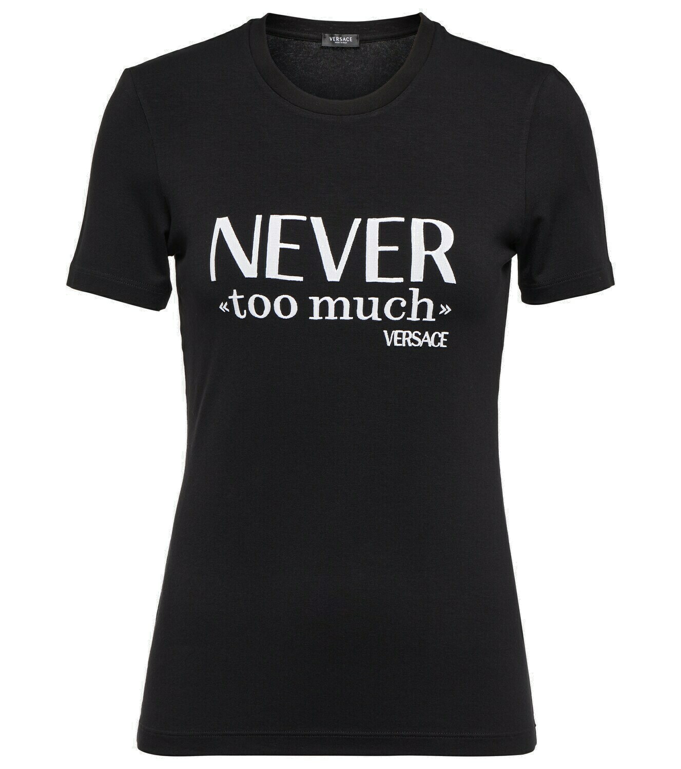 Versace - Never Too Much embroidered T-shirt Versace