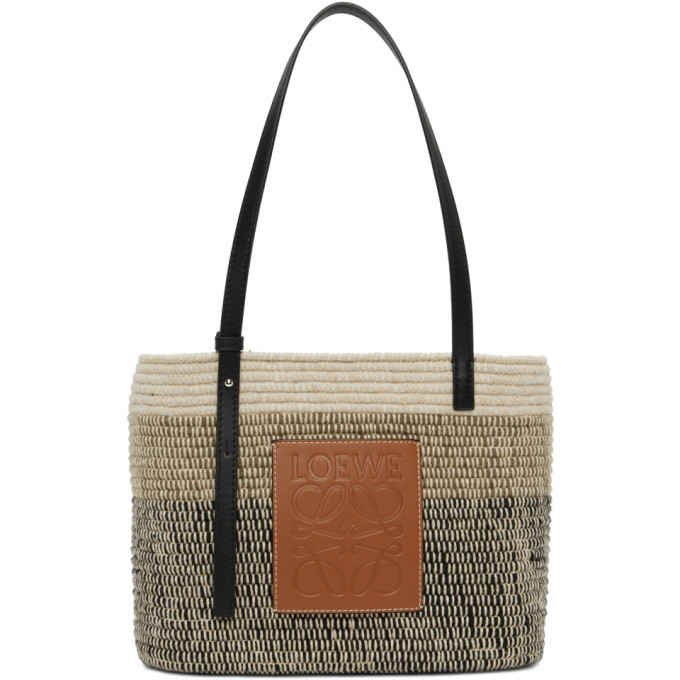 black basket bag