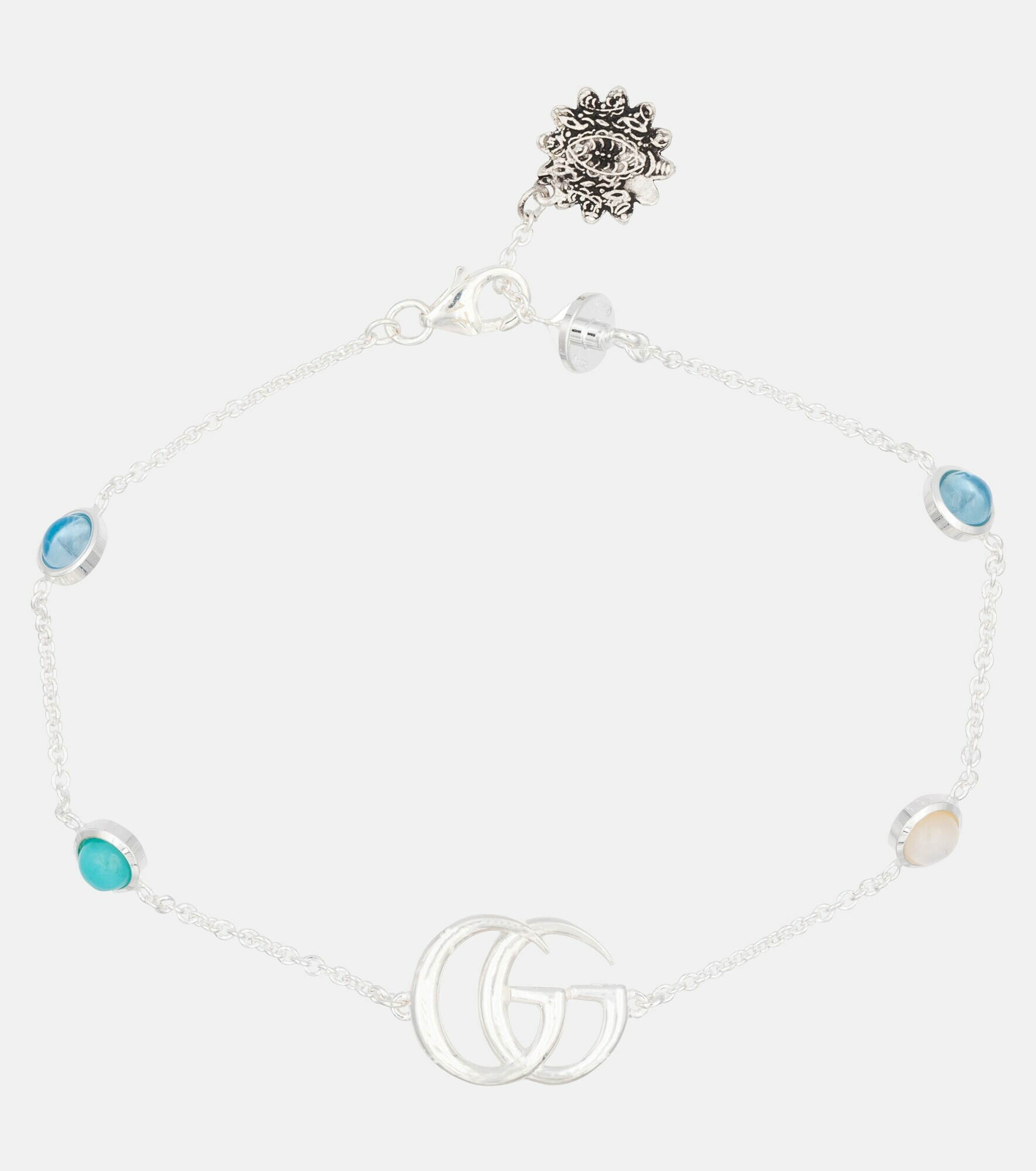 Gucci GG Marmont Flower sterling silver bracelet Gucci