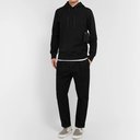 1017 ALYX 9SM - Loopback Jersey Hoodie with Detachable Shell Pouch - Men - Black