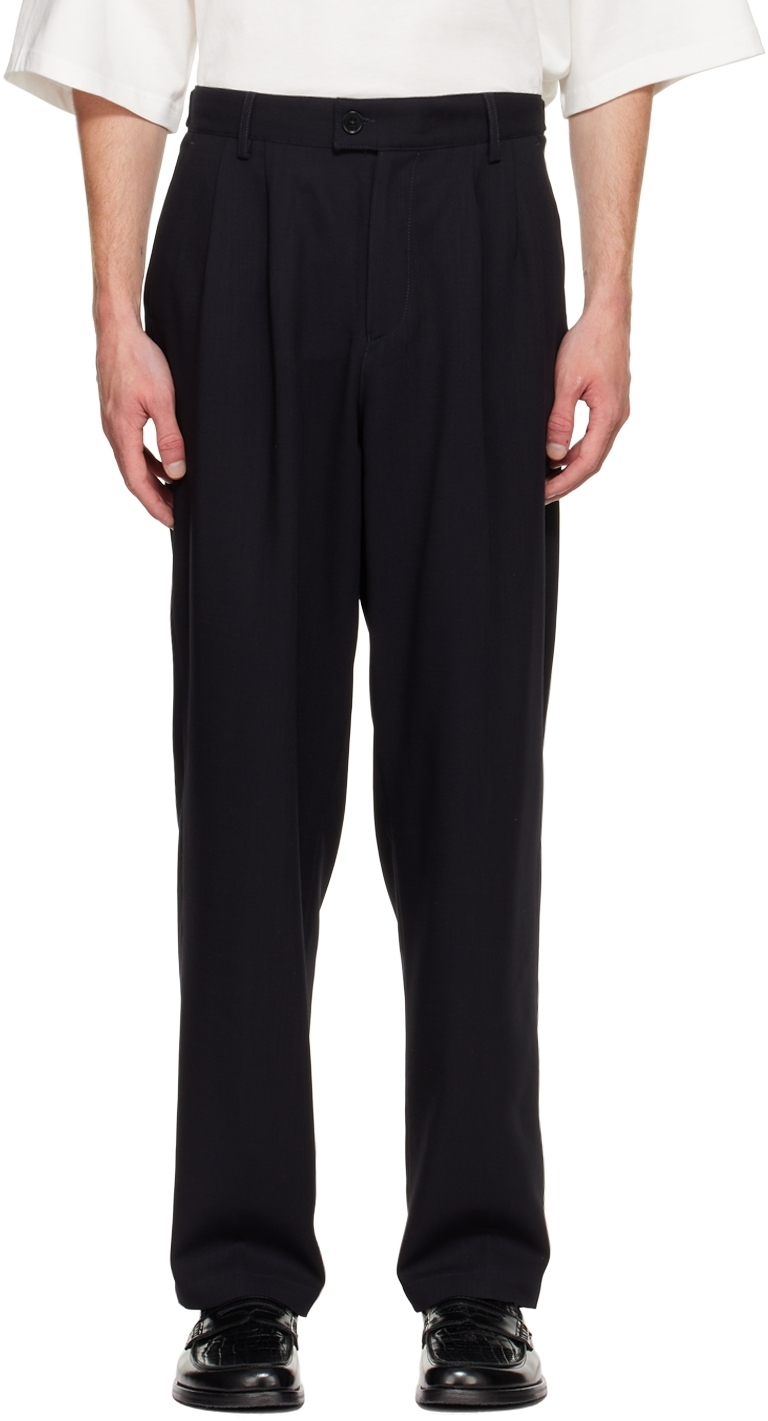 HOPE Black Wide-Leg Trousers HOPE