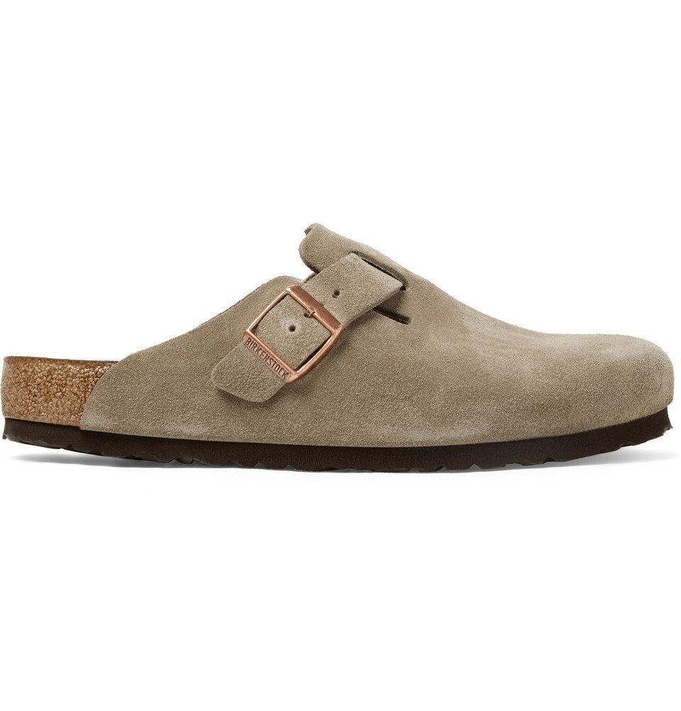 Birkenstock - Boston Suede Sandals - Sand Birkenstock