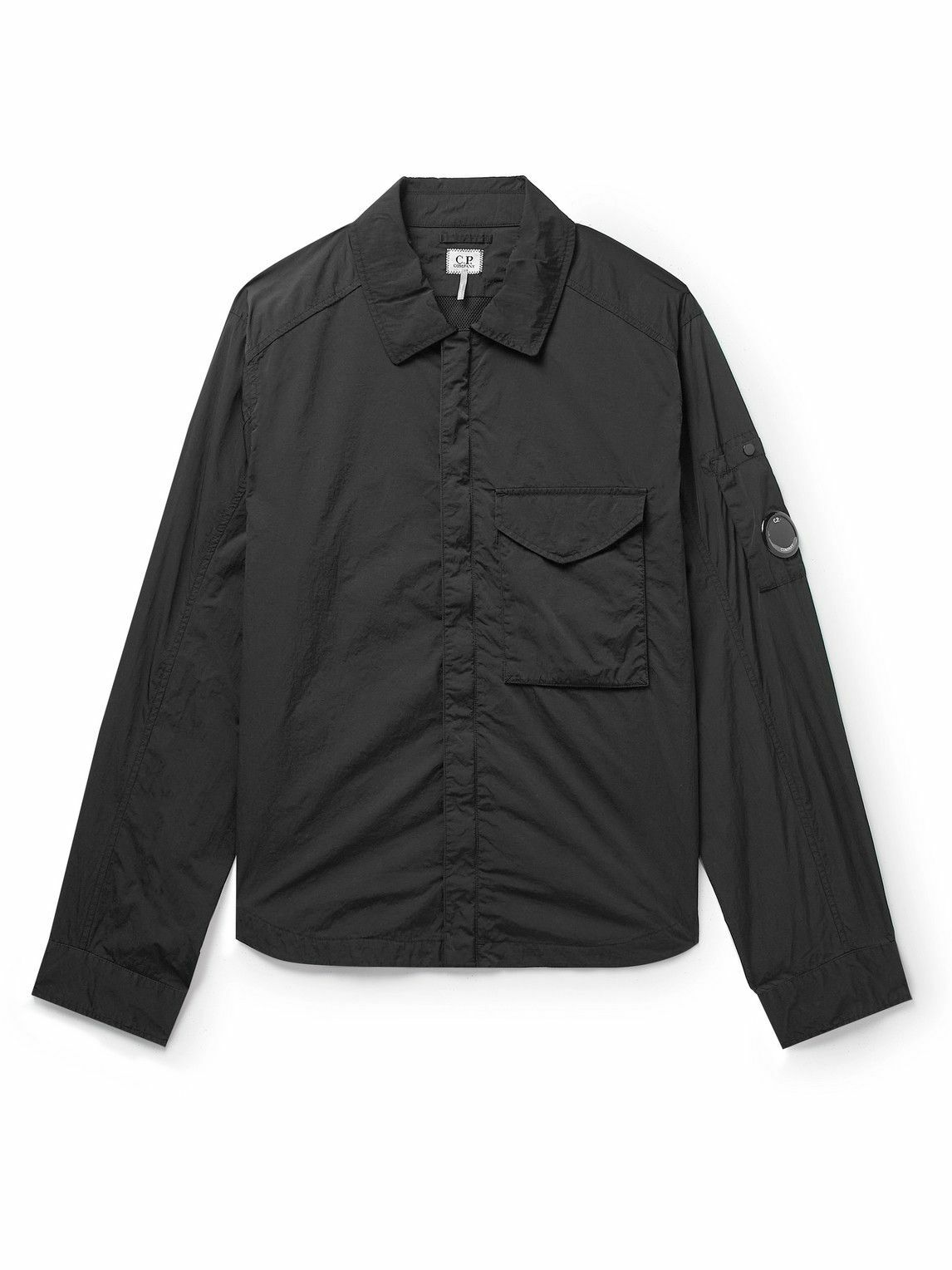Photo: C.P. Company - Garment-Dyed Chrome-R Overshirt - Black