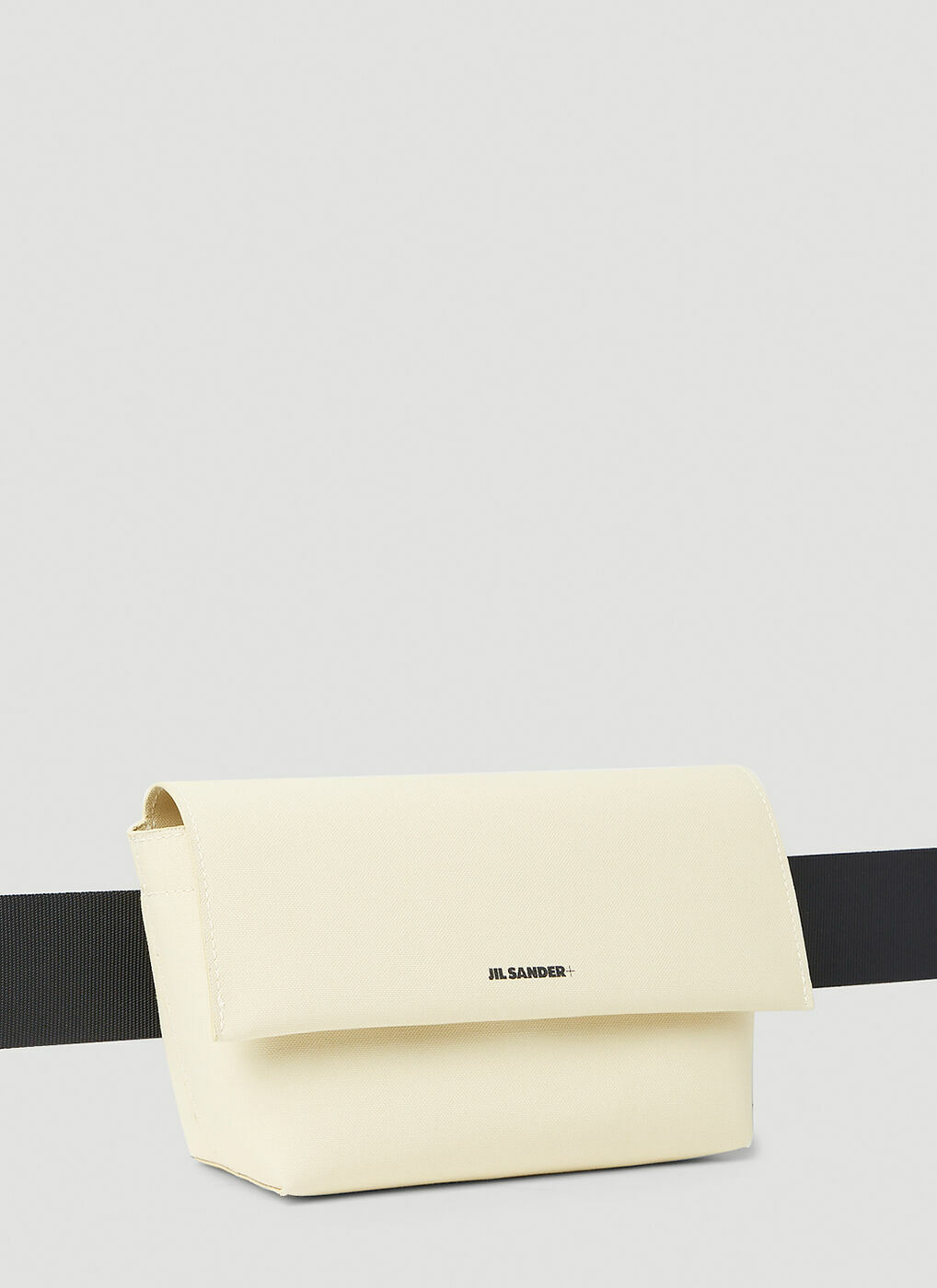Jil Sander+ - Logo Print Belt Bag in White Jil Sander+