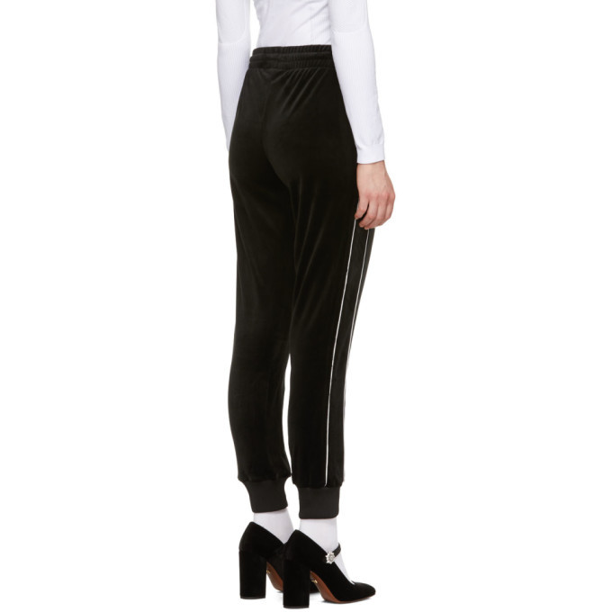 Opening Ceremony Black Plush Velour 