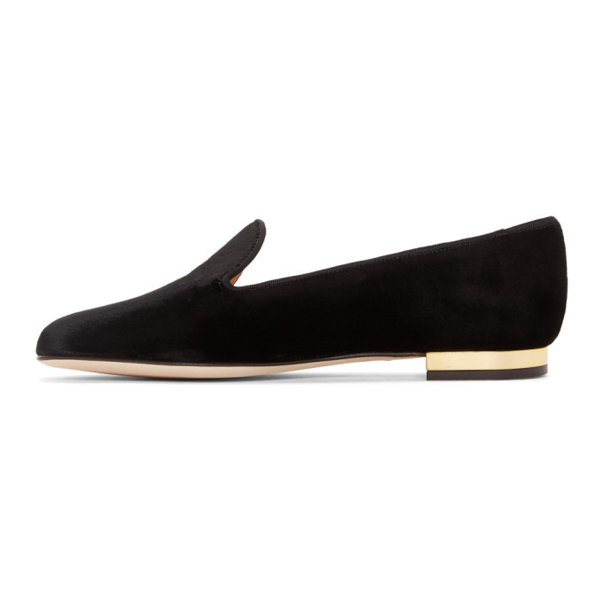 Charlotte Olympia Black Nocturnal Loafers Charlotte Olympia