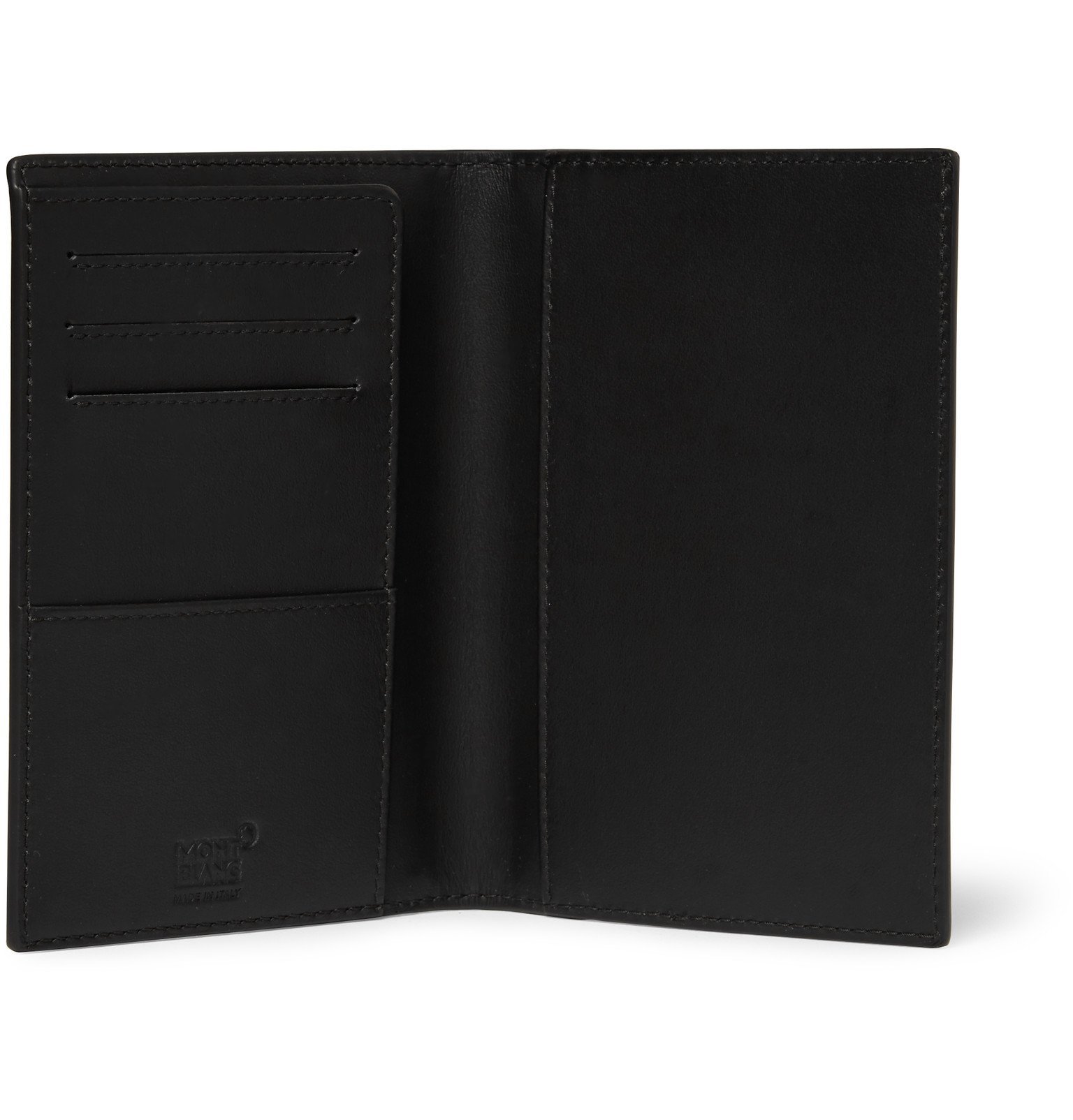 Montblanc Extreme Leather Passport Cover Black Montblanc
