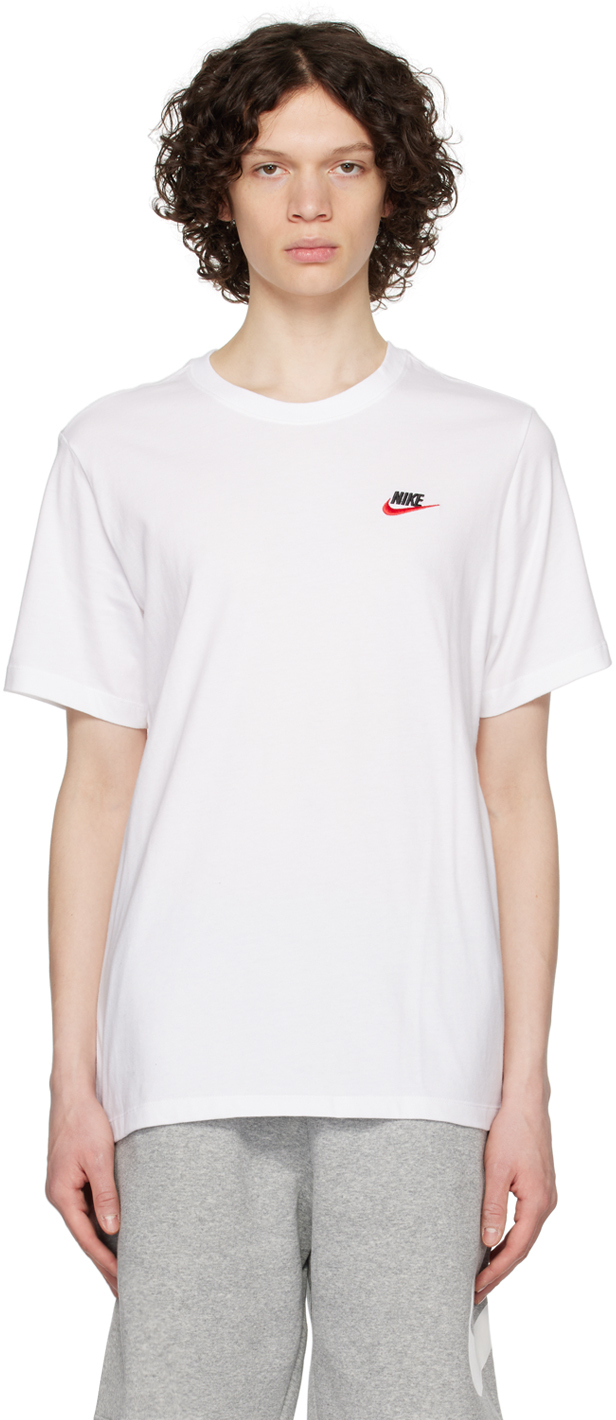 Nike White Sportswear Club TShirt Nike