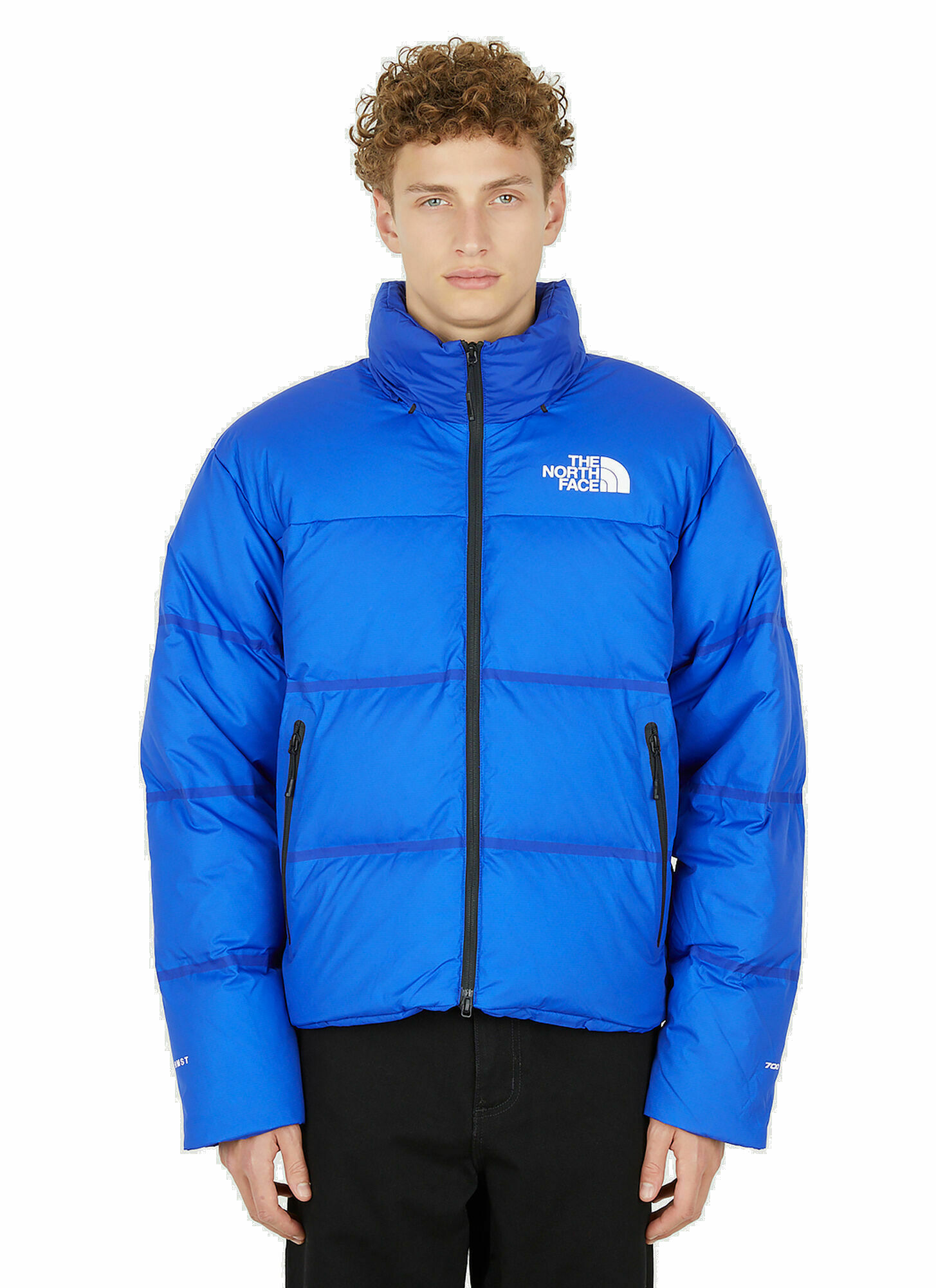 RMST Nuptse Puffer Jacket in Blue The North Face