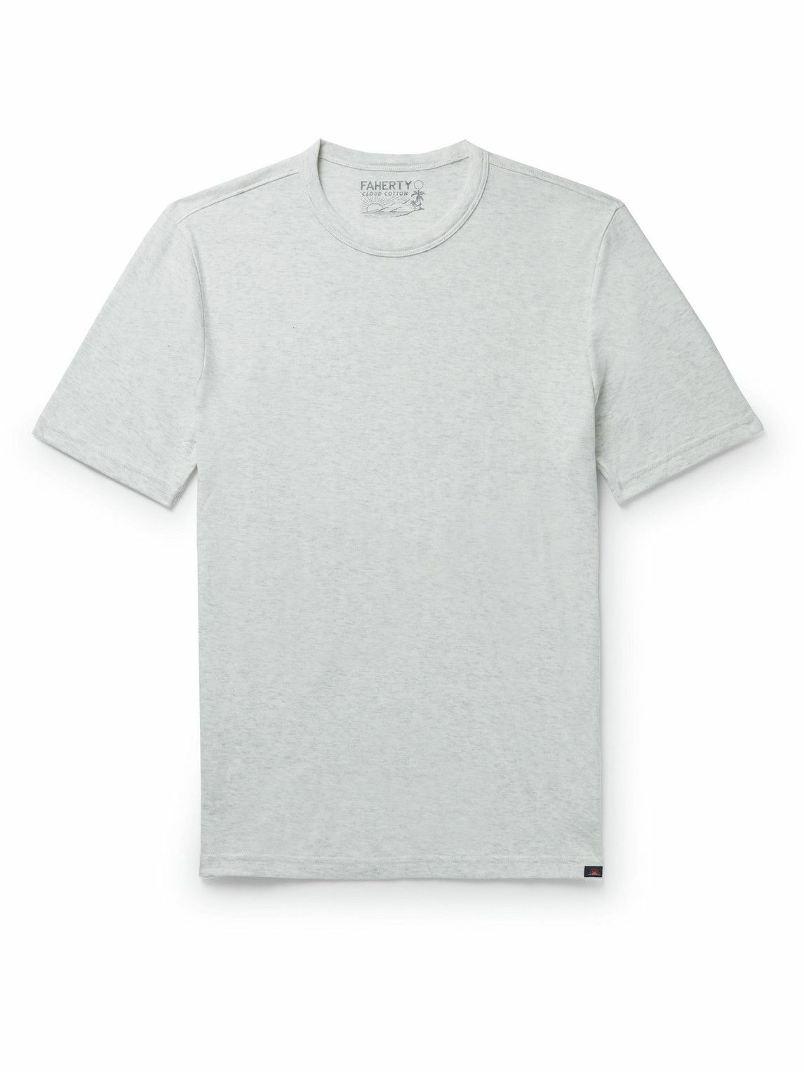 Faherty - Cloud Pima Cotton and Modal-Blend Jersey T-Shirt - Gray Faherty